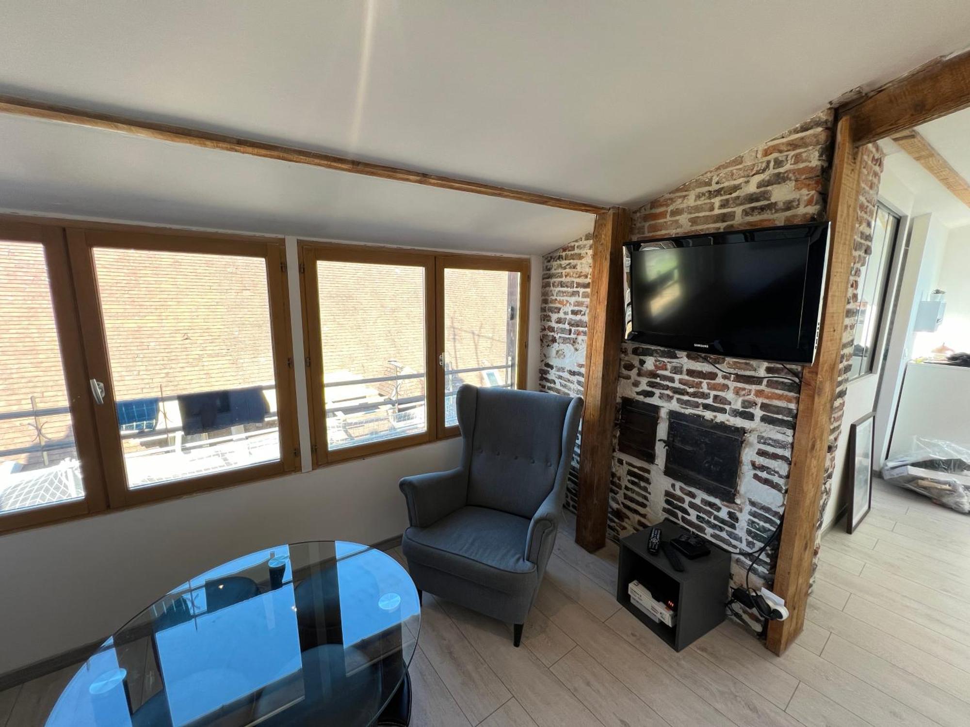 Bellevue Appartement Sous Les Toits Hypercentre Climatise 多勒 外观 照片