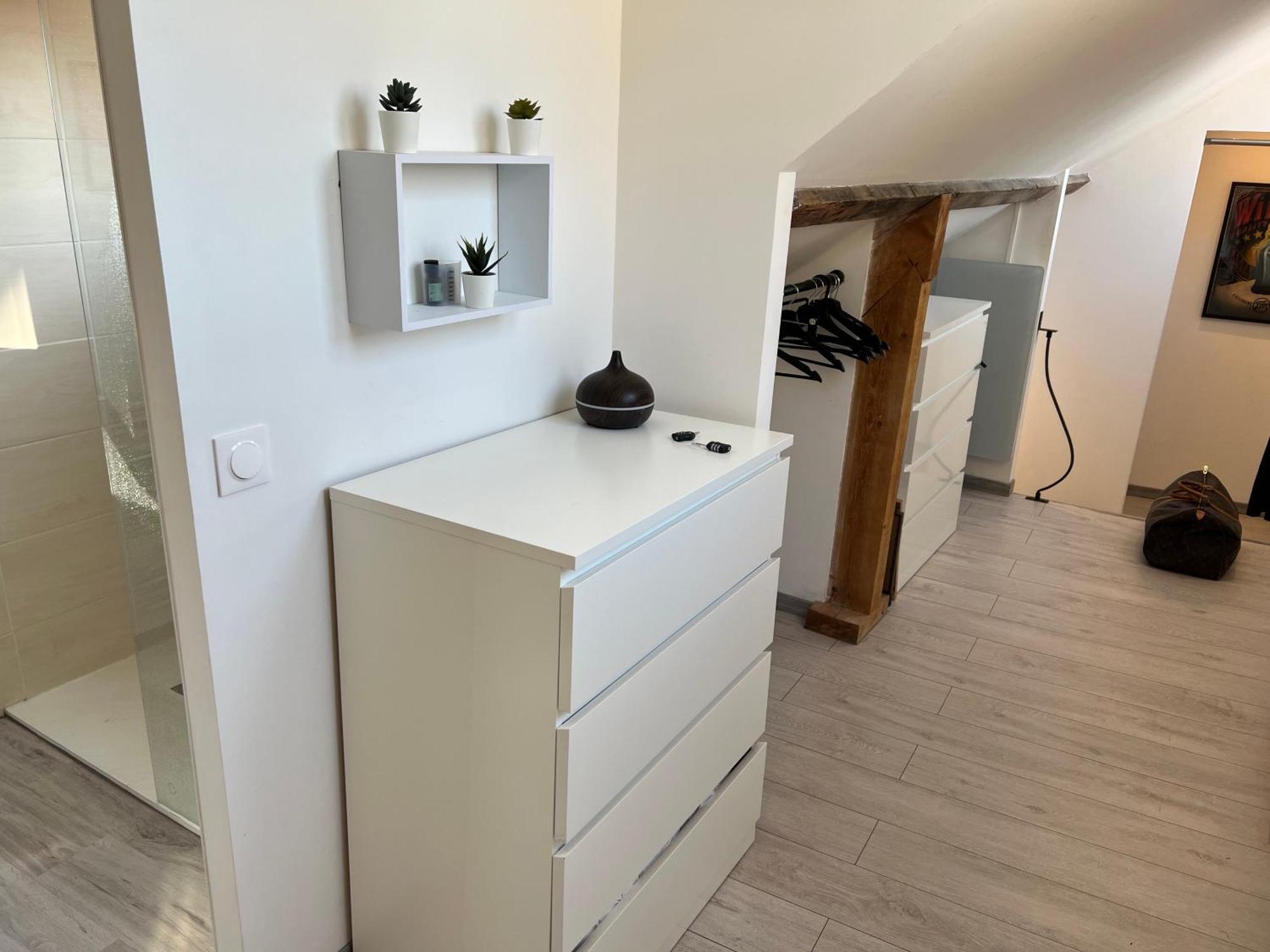 Bellevue Appartement Sous Les Toits Hypercentre Climatise 多勒 外观 照片