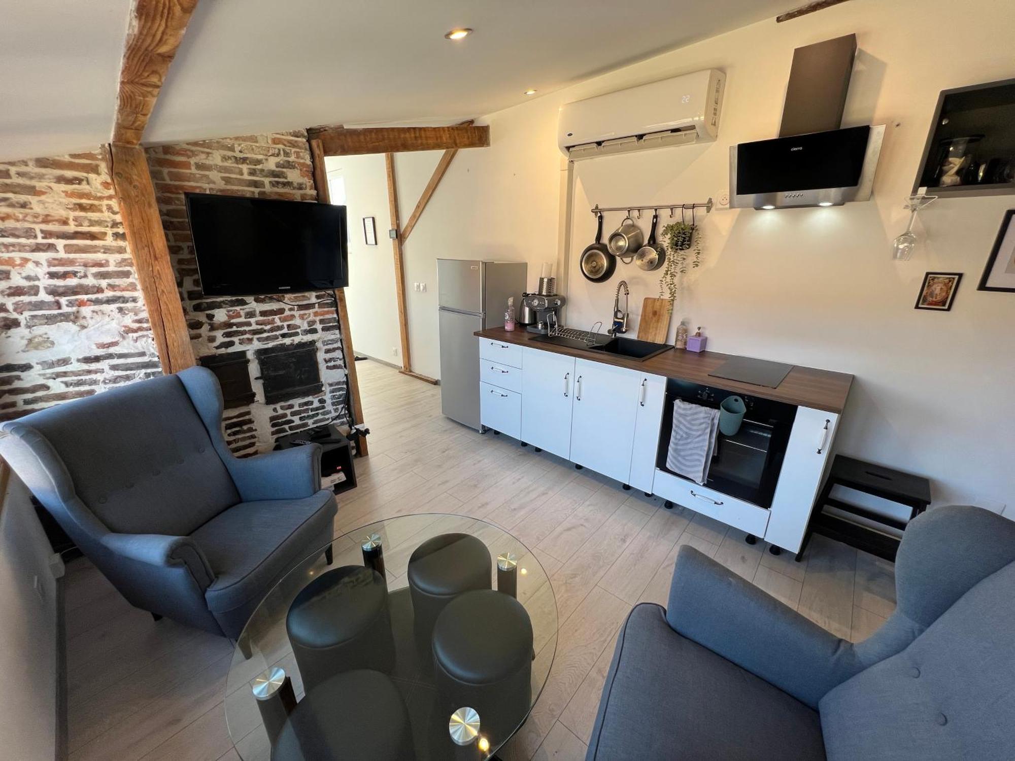 Bellevue Appartement Sous Les Toits Hypercentre Climatise 多勒 外观 照片